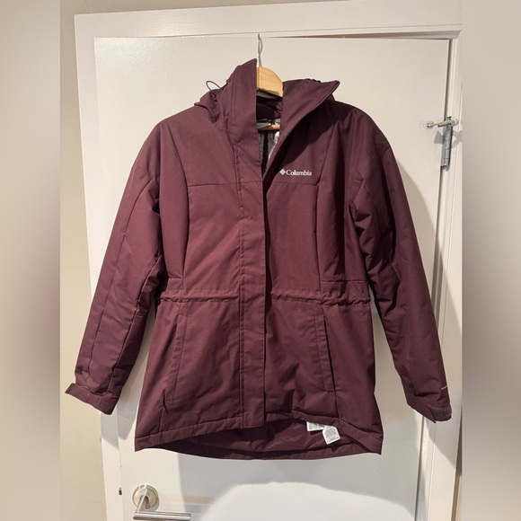 Columbia Women's Hikebound Insulated Jacket Purple/Maroon Size Medium - Picture 4 of 15